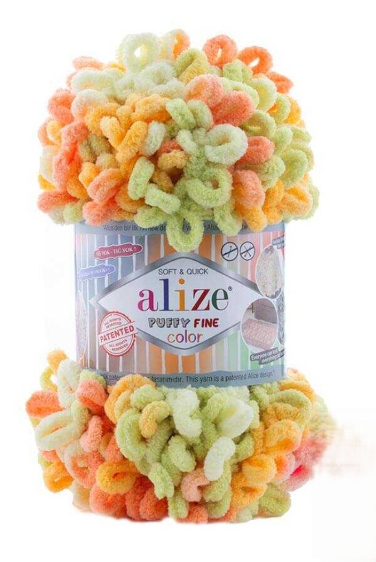 Alize Puffy Fine color 6313 - Image 3